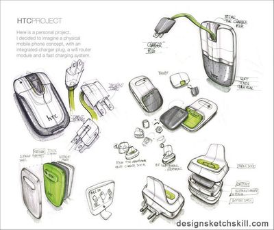 Rybarczyk Francois 以簡約線條勾勒實用之美，探索產品設計手繪與網站設計的藝術融合